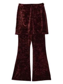Ameri CRASH VELOUR WRAP SKIRT WITH PANTS - メルカリ