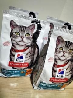ヒルズ　サイエンス　ダイエット　室内猫の毛玉体重ケア　チキン1〜6歳のサムネイル