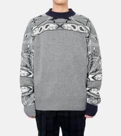 sacai AW20 Dr. Woo Bandana Knit Pulloverのサムネイル