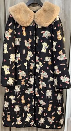 げん　yukiemon テキスタイルキルティングコート　リバーシブル げん様専用 yukiemon テキスタイルキルティングコート リバーシブル