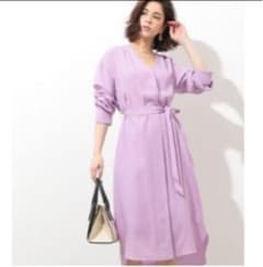 ラベンダーカラー⭐️ワンピース(๑˃̵ᴗ˂̵)❤️美品ですのサムネイル