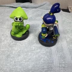 스플라툰 amiibo 오징어 그린