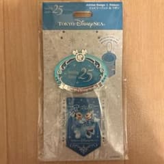 東京ディズニーシー 25周年 ジュエリーバッジ＆リボンのサムネイル
