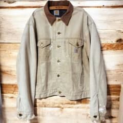 ボロ古着　Carhartt 雰囲気系 ダックトラッカージャケットのサムネイル