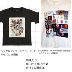 RAD シングルジャケットT(未開封L)&15thコラージュT(1回着用