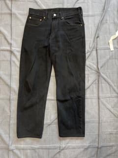 Levi's リーバイス 550 W31 ブラック テーパード デニム 90'sのサムネイル