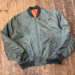 OLD UNIQLO MA-1 フライトジャケット オリーブグリーン - メルカリ