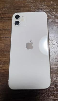 iPhone11 화이트 128GB SIM 프리 초기화 완료 (미품)