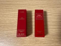 新品未開封　Cartier　香水　2本セット　カルティエオードトワレ　フランス製