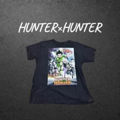 HUNTER×HUNTER Tシャツ ブラック アニメT ゴン キルア ヒソカ