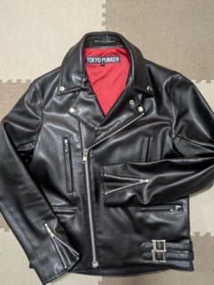 JIMSINN TOKYO PUNKER ダブルライダースジャケット 36のサムネイル