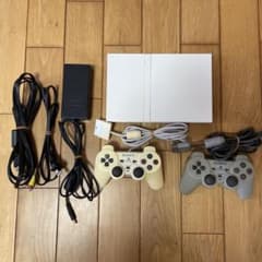 (ジャンク品)最終値下げ　　　PS2本体ホワイト　SCPH-75000のサムネイル
