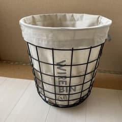 メニュー MENU Wire Bin ワイヤービン ワイヤーバスケット 黒 - メルカリ