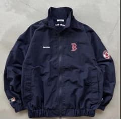 Perushu×MLB ナイロン セットアップ Perushu × MLB ナイロンジップアップジャケット - メルカリ