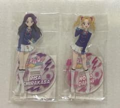 アイカツ アクリルスタンド 制服 白樺リサ　大地のの アイカツ アクリルスタンド 制服 白樺リサ 大地のの - メルカリ