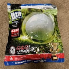 G&G 6mmBB弾 0.23g 1kg 4350発入り ホワイトのサムネイル