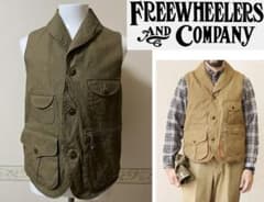 美品】FREEWHEELERS “キャッツキル” スリーブレス コート【36】 - メルカリ