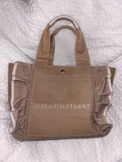 JILLbyJILLSTUART フリル付きトートバッグモカのサムネイル