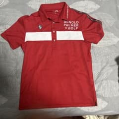 Arnold Palmer Golf ポロシャツ レッド メンズ Mのサムネイル