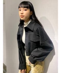 EMODA オーバーショートシャツジャケットのサムネイル