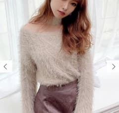 RESEXXY チョーカーシャギーニット　トップスのサムネイル