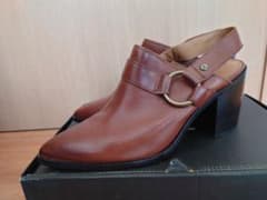 【新品】FRYE Flynn Harness Mule Redwood US10のサムネイル