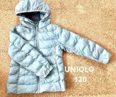 【お値下げ】UNIQLOユニクロ　ダウン　120 ＊06のサムネイル