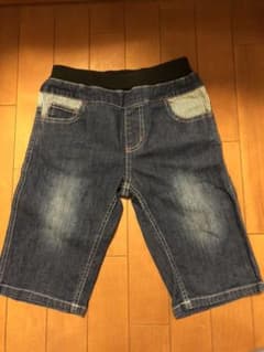 デニムハーフパンツ　140のサムネイル