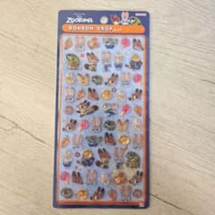 ズートピア ボンボンドロップ シールミニのサムネイル