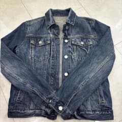 Gap デニムジャケット S 濃い青のサムネイル