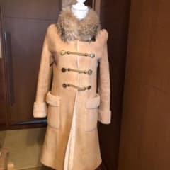 ムートン　ロングコートのサムネイル
