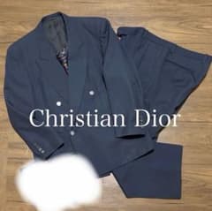 Christian Dior ダブルブレスト セットアップ モヘア混 背抜き - メルカリ
