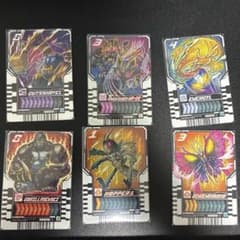 仮面ライダーガッチャード ライドケミートレカ 6枚セットのサムネイル