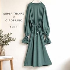 SUPER THANKS × CIAOPANIC 別注　クイックドライワンピースのサムネイル