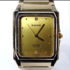 RADO DIASTAR QZ スイス製 純正ブレス•竜頭 90s RADO DIASTAR QZ スイス製 純正ブレス•竜頭 90s - メルカリ
