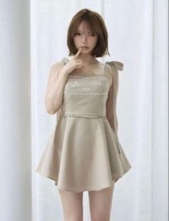 andmary Mary embroidery dress beigeのサムネイル
