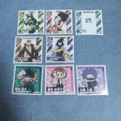僕のヒーローアカデミア ヒロアカ シール列伝 8枚セット - メルカリ