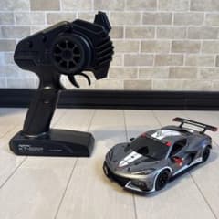 京商Mini-Z RWD シボレーコルベットC8.Rガンメタル／ホワイト - メルカリ