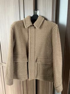 Auralee CAMEL BRUSHED MELTON BLOUSON - メルカリ