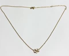 Pandora ネックレス インフィニティ ゴールドカラー 箱付き バングル 