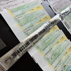 BTS コンサート　ペンミ　チケット半券　銀テープ BTS コンサート ペンミ チケット半券 銀テープ - メルカリ