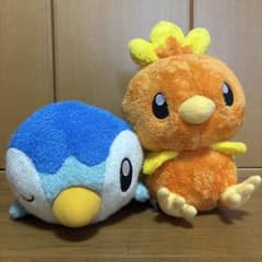 포켓몬 봉제인형 포차마 아차모 2점 세트