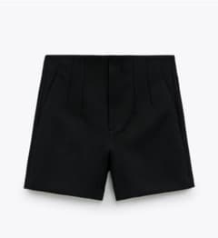 ZARA ハイウエストバミューダパンツのサムネイル