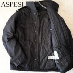 美品✨アスペジ M-65 ニューフィールドジャケット サーモア 黒 S相当 美品✨アスペジ M-65 ニューフィールドジャケット ブラック サーモ