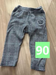 クレードスコープ kladskapパンツ チェック 90サイズ