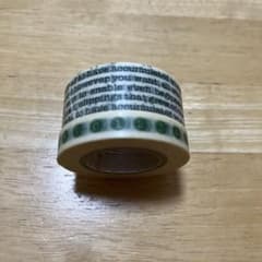 廃盤 マークス タイプライター緑系 マスキングテープ 3巻セット - メルカリ