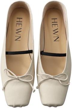 専用　ヒューンHEWN スクエアバレエシューズ　パンプス35 HEWN バレエシューズ パンプス 「HEWN」SQ FLT : ZOZOTOWN Yahoo