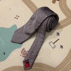 PaulSmith ネクタイ　パープル　うさぎ　ペイズリーのサムネイル