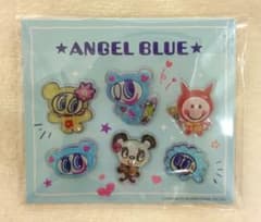 セブン♡ナルミヤキャラクターズ♡オリジナルぷっくりシール♡エンジェルブルー♡新品のサムネイル