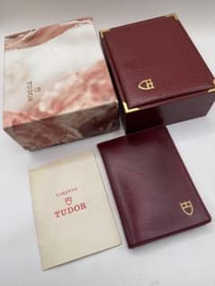 TUDOR 箱 BOX タグ ギャランティ（無記名） 1980年代 